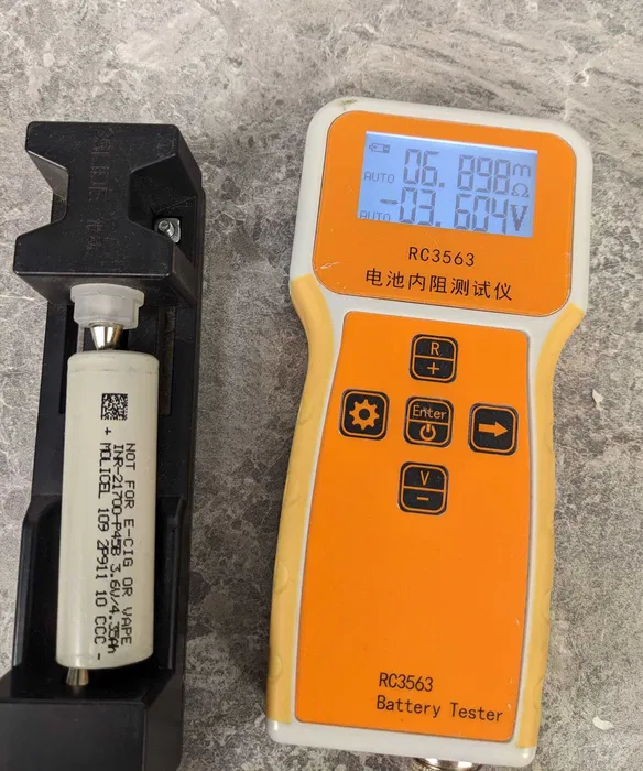 Акумулятор Molicel P45B 4500mAh (INR-21700-P45B) депакет - Зображення 6